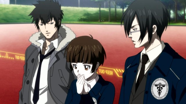 Kogami, Akane y Ginoza