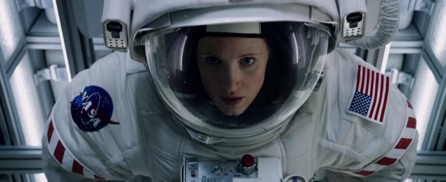 Jessica Chastain, por fin está en el espacio y es bacán, y no una llorica